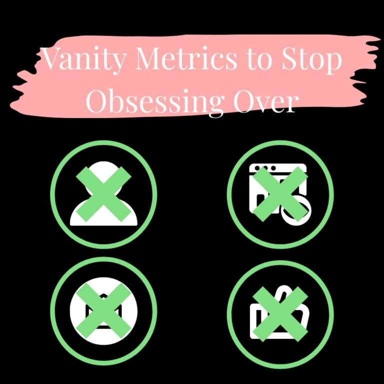 4 vanity metrics to ignore