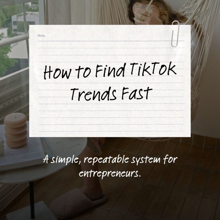 How to Find TikTok Trends Fast: A Practical Guide for Entrepreneurs